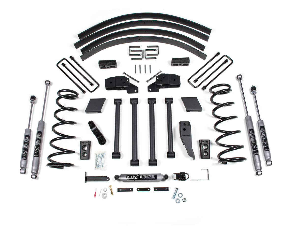 BDS 4.5 Inch Lift Kit, Fits Dodge RAM 2500/3500 94-99 4WD 215H