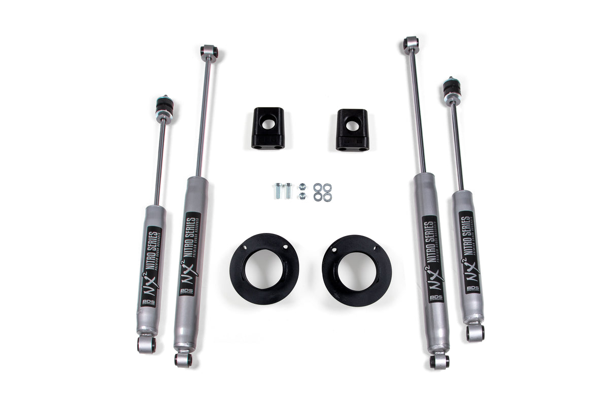 BDS 2 Inch Leveling Kit Fits RAM 3500 13-24 4WD 694FS