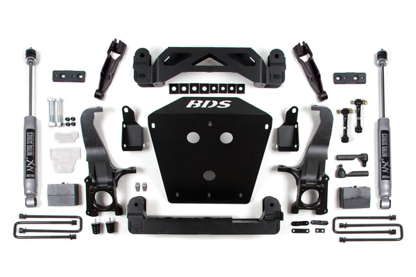 BDS 7 Inch Lift Kit, Fits Toyota Tundra 16-21 2/4WD 818FS