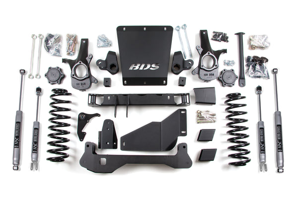 BDS 6 Inch Lift Kit, Fits Chevy/ GMC Avalanche, Surburban, Tahoe, Or Yukon 1500 00-06 4WD 183FS