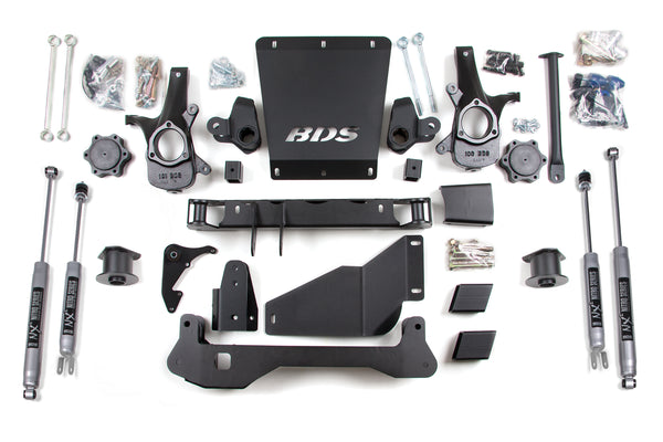 BDS 4 Inch Lift Kit, Fits Chevy/ GMC Avalanche, Surburban, Tahoe, Or Yukon 1500 00-06 4WD 1815H