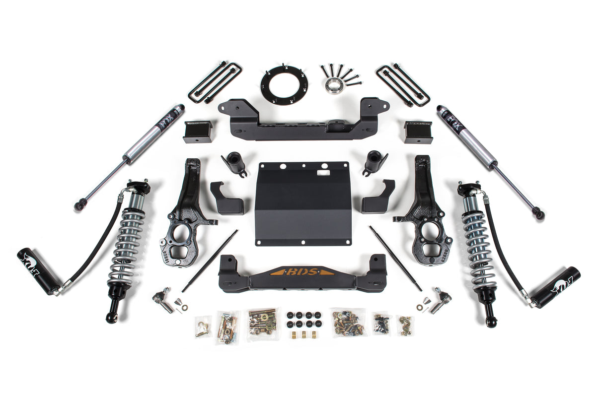 BDS 5.5 Inch Lift Kit 2.5 Coil-over, Fits 2017 Fits Chevrolet Colorado 722FDSC