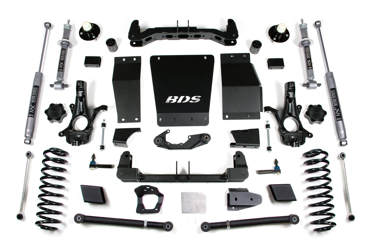 BDS 6 Inch Lift Kit, Fits Chevy/ GMC Suburban, Tahoe, Yukon/xl 1500 15-19 4WD 732H