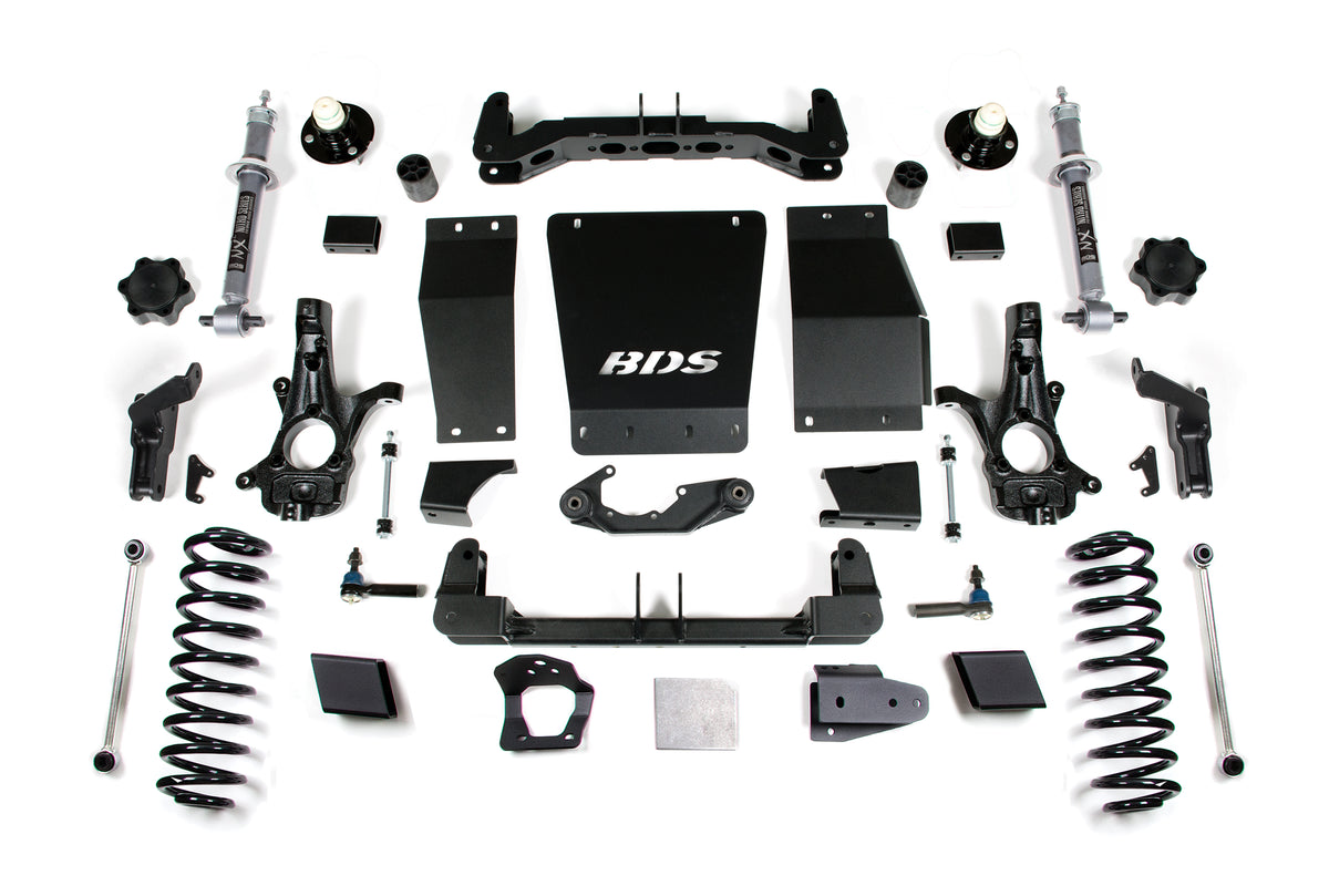 BDS 6 Inch Lift Kit, Fits Chevy/ GMC Suburban, Tahoe, Yukon/xl 1500 15-19 4WD Autoride Equipped 736H