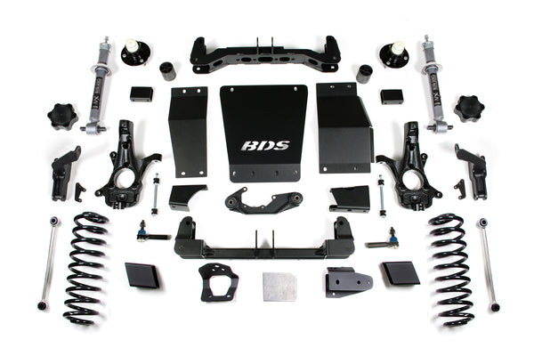 BDS 6 Inch Lift Kit, Fits Chevy/ GMC Suburban, Tahoe, Yukon/xl 1500 15-19 4WD Autoride Equipped 736H