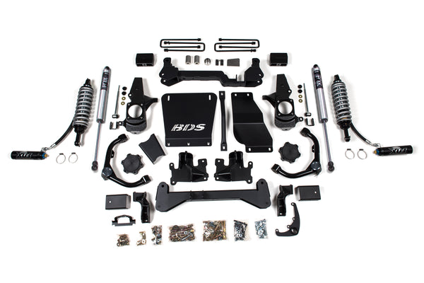 BDS 4.5 Inch Lift Kit 2.5 Coil-over Conversion, Fits Chevy Silverado Or GMC Sierra 2500HD/3500HD 01-10 Diesel 740FDSC