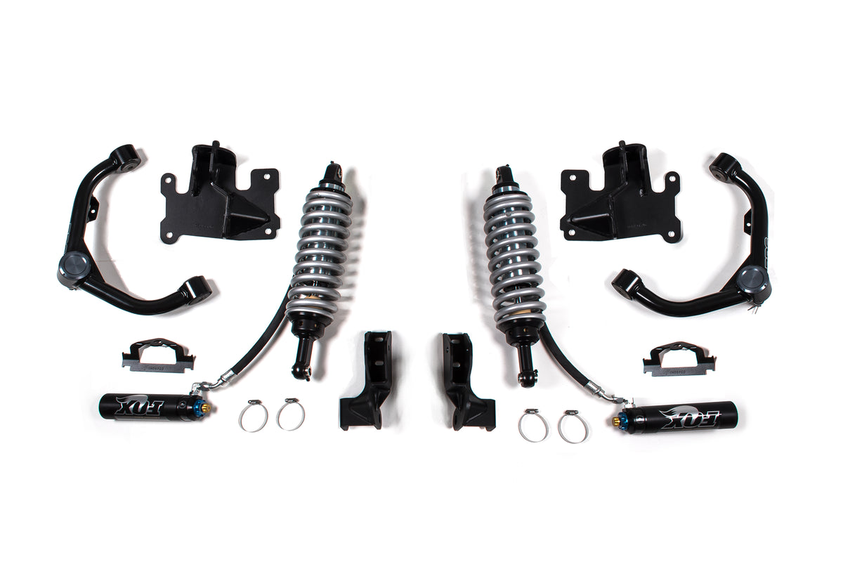 BDS 2.5 Coil-over Conversion Upgrade 4.5 Inch Lift Factory Series, Fits Chevy Silverado Or GMC Sierra 2500HD/3500HD 01-10 4WD Diesel 742FDSC