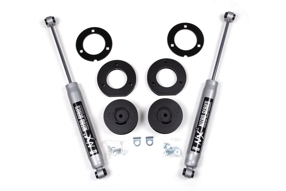 BDS 2 Inch Lift Kit, Fits Chevy/ GMC Avalanche, Suburban, Tahoe, Yukon/xl 1500 07-19 4WD 791FS