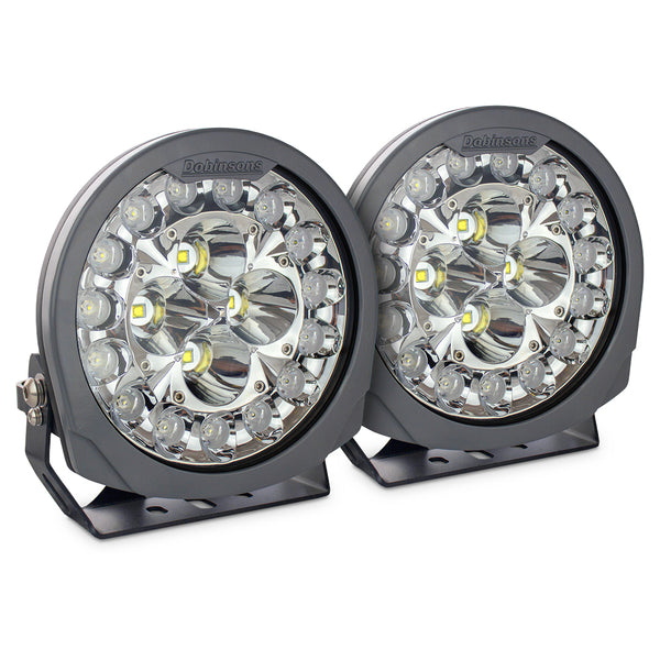 Dobinsons Zenth 8.25" 135 Watt Led Driving Light (pair) ( ) - DL80-3773K