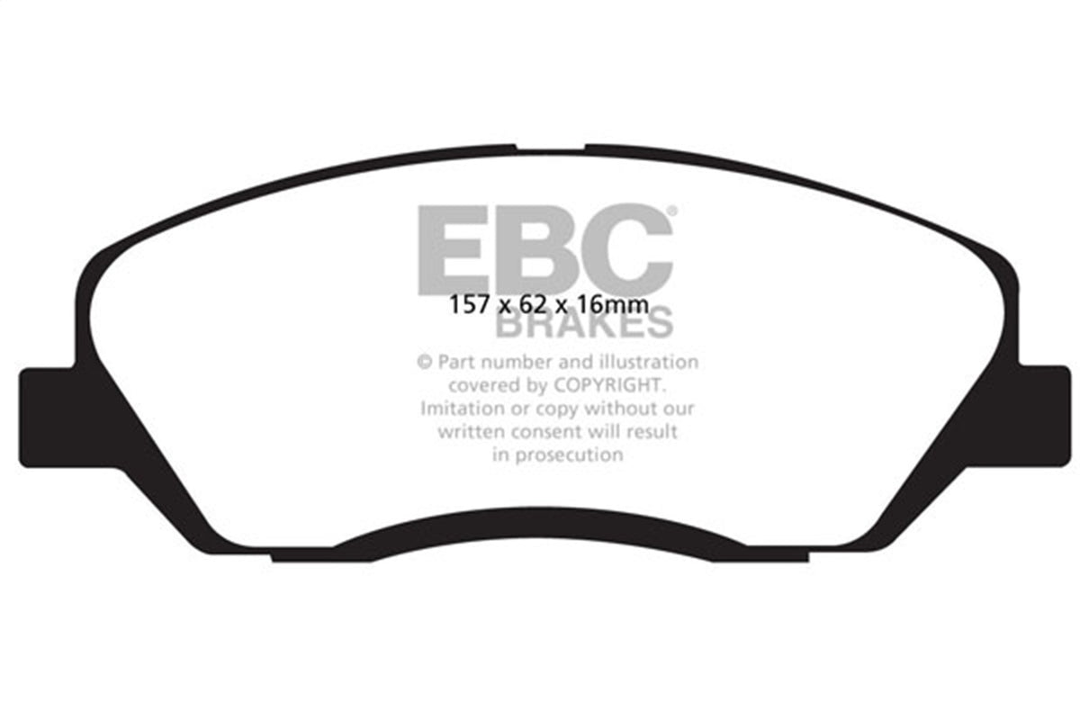 EBC 06-09 Fits Hyundai Entourage 3.8 Ultimax2 Front Brake Pads UD1202