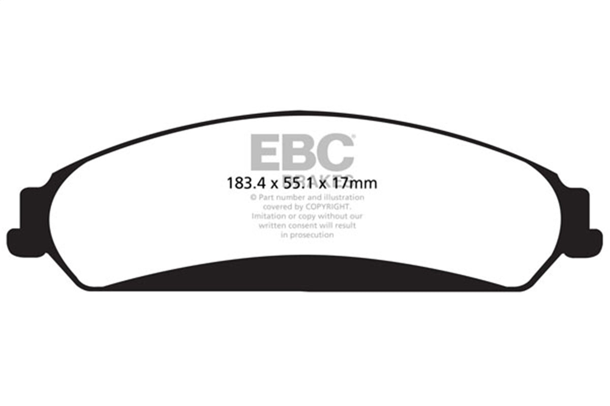 EBC 2011+ Chrysler 300C 5.7L Bluestuff Front Brake Pads DP52139NDX