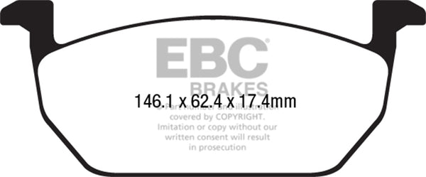 Ebc Redstuff Brake Pad Sets DP32225C