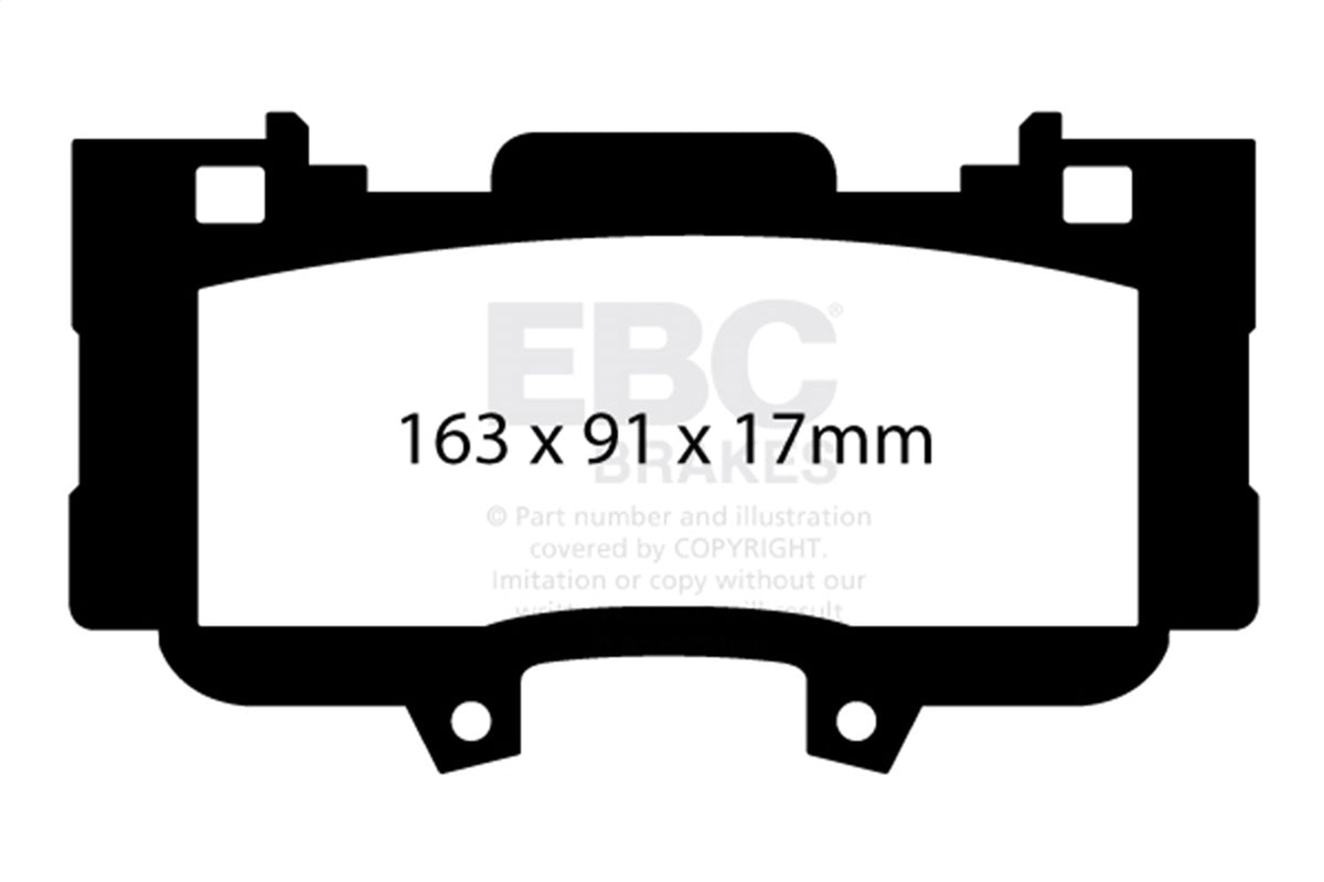 EBC brake Ultimax2 brake Pads UD1784