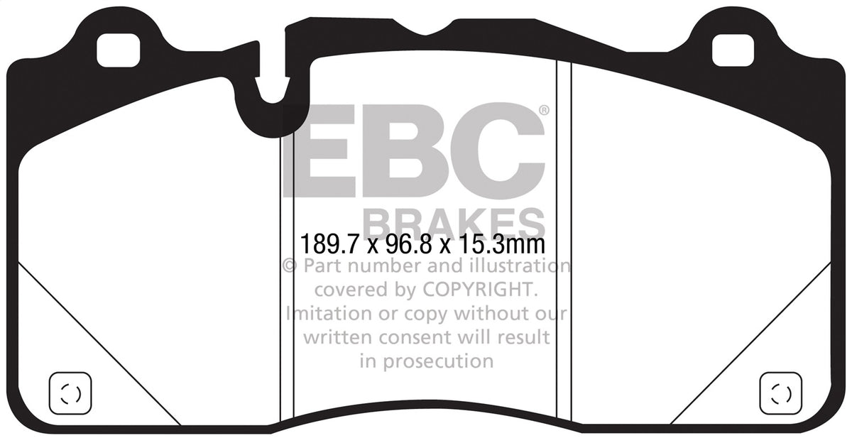 Ebc Ultimax2 Brake Pad Sets UD1835