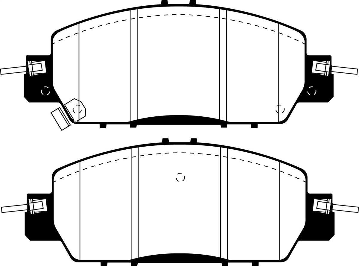 EBC 2016+ Fits Honda Accord LX Sedan 2.4L Greenstuff Front Brake Pads DP23062