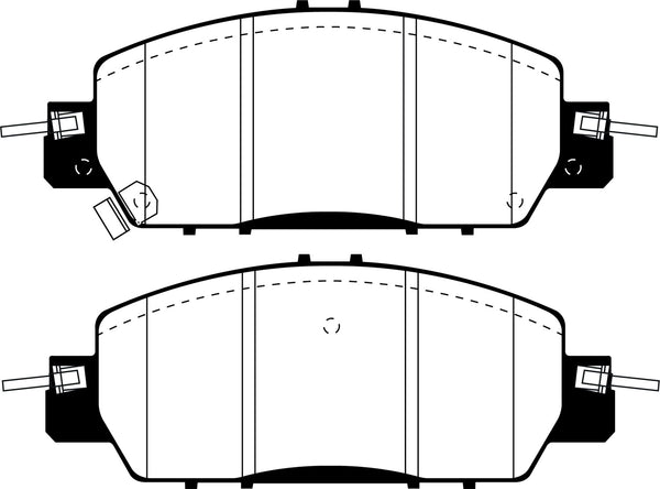 EBC 2016+ Fits Honda Accord LX Sedan 2.4L Ultimax2 Front Brake Pads UD1860