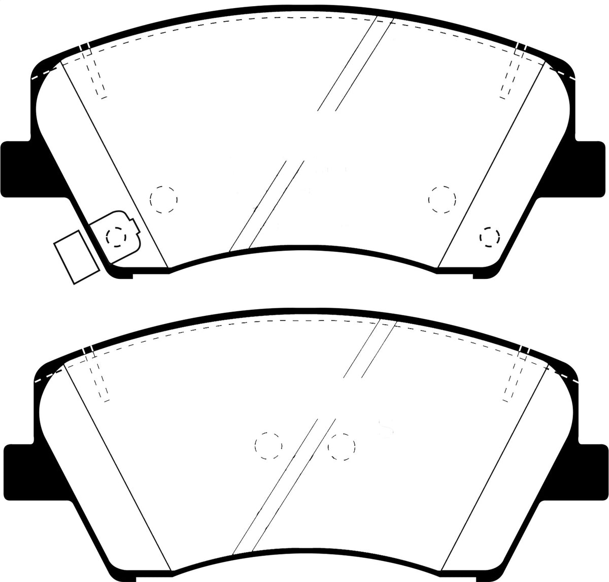 EBC 2017+ Fits Hyundai Elantra 1.4L Turbo Greenstuff Front Brake Pads DP23075