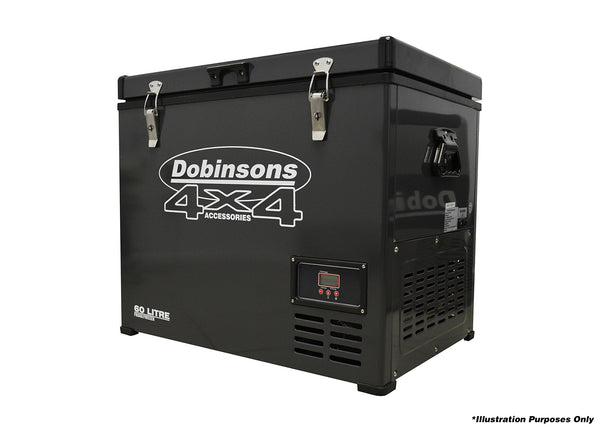 Dobinsons 4x4 80L Dual ZONE 12V Portable Fridge Freezer ( ) - FF80-3980