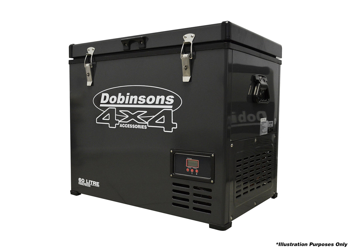 Dobinsons 4x4 60L Single ZONE 12V Portable Fridge Freezer ( ) - FF80-3960