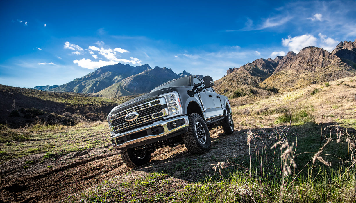 Zone Offroad Ride Height Sensor Relocation Bracket Kit Fits 3.5 Inch Radius Arm Drop Ford F250/F350/F450 Super Duty (23-26) 4WD