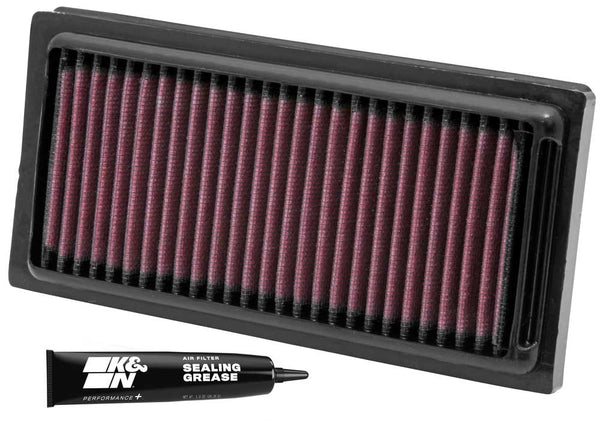 K&N Engine Air Filter: High Performance, Premium, Powersport Air Filter: Fits 2008-2012 HARLEY DAVIDSON (XR1200X Sportster, XR1200) HD-1208