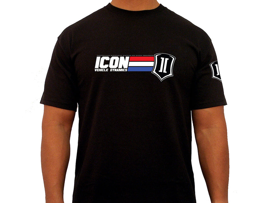 Icon Gi Tee Black Size Extra Large ICON-TEE-GI-BLK-XL
