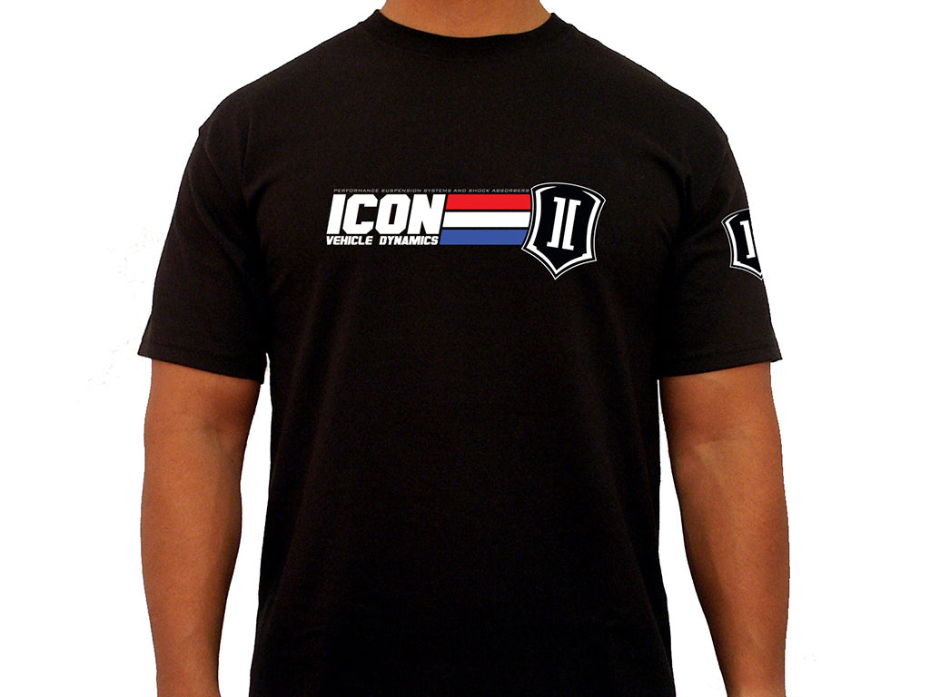 Icon Gi Tee Black Size Small ICON-TEE-GI-BLK-S