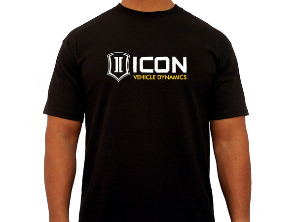 Icon Rd Tee Black Size 2Xl ICON-TEE-RD-BLK-XXL