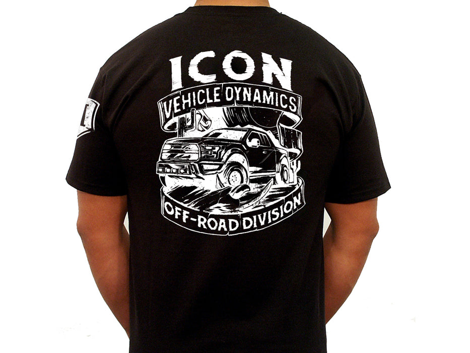 Icon Western Tee Black Size Large ICON-TEE-WST-BLK-L