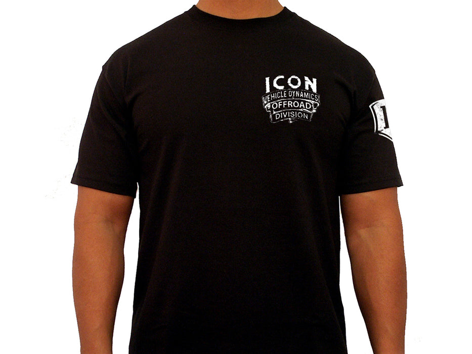 Icon Western Tee Black Size Small ICON-TEE-WST-BLK-S