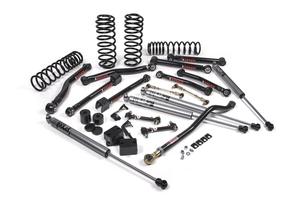 JKS 2021-2024 Fits Jeep Wrangler JL 4xe 4Dr 2" J-Krawl Suspension Lift Kit FOX 2.0 Adv Series Shocks, Fits 2021-2024 Jeep Wrangler JL JSPEC175KFA