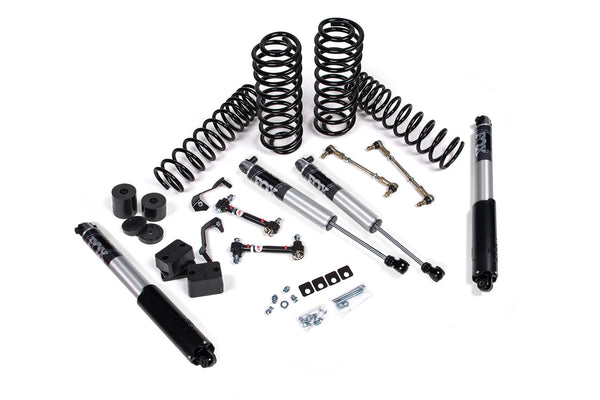 JKS 2.25" Lift Kit J-Venture Wrangler JL 2-Door W, Fox 2.5 Performance Series, Fits 2018-2024 Jeep Wrangler JL JSPEC221PS