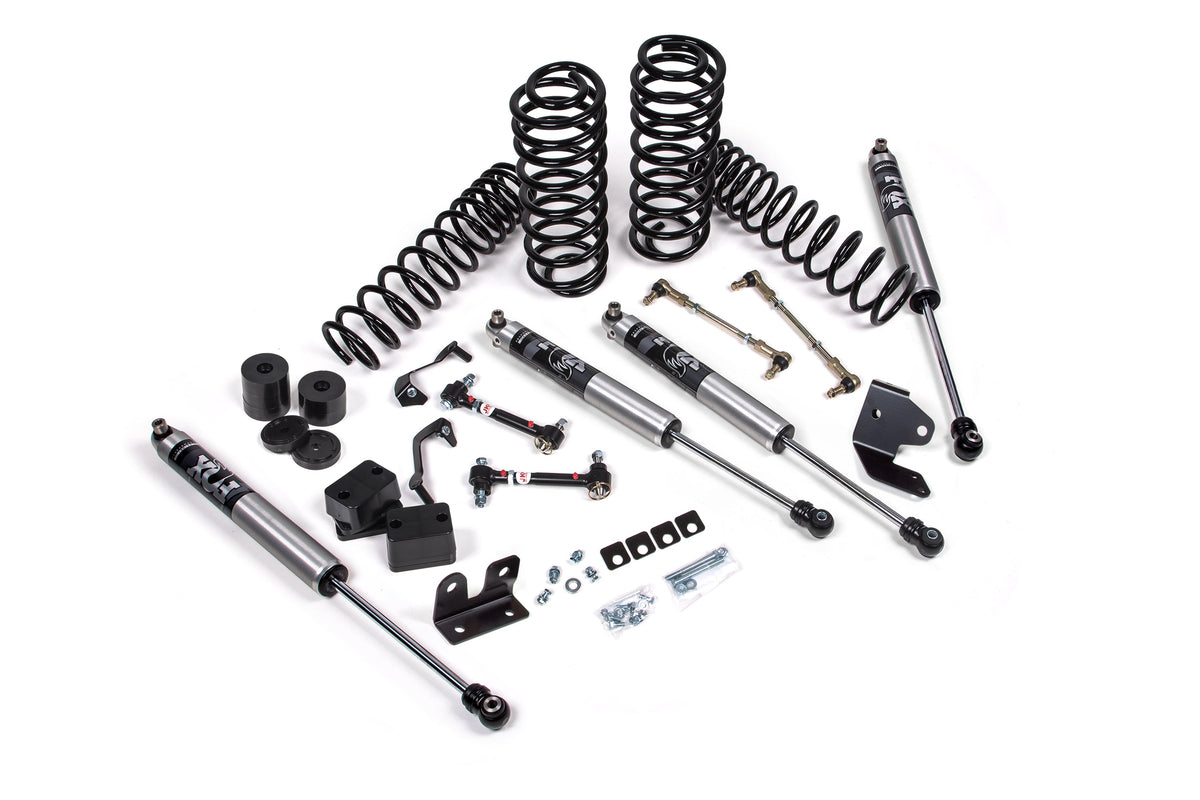 JKS 2.25" Lift Kit J-Venture Wrangler JL 2-Door W, FOX 2.0 Performance Series, Fits 2018-2024 Fits Jeep Wrangler JL JSPEC221KFP