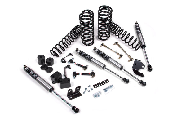 JKS 2.25" Lift Kit J-Venture Wrangler JL 2-Door W, Fox 2.0 Performance Series, Fits 2018-2024 Jeep Wrangler JL JSPEC221KFP