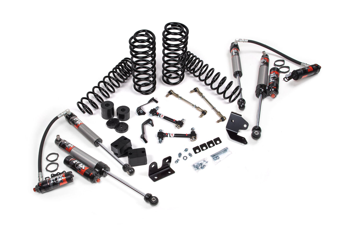 JKS 2.25" Lift Kit J-Venture Wrangler JL 2-Door W, FOX 2.5 Performance Elite, Fits 2018-2024 Fits Jeep Wrangler JL JSPEC221PES