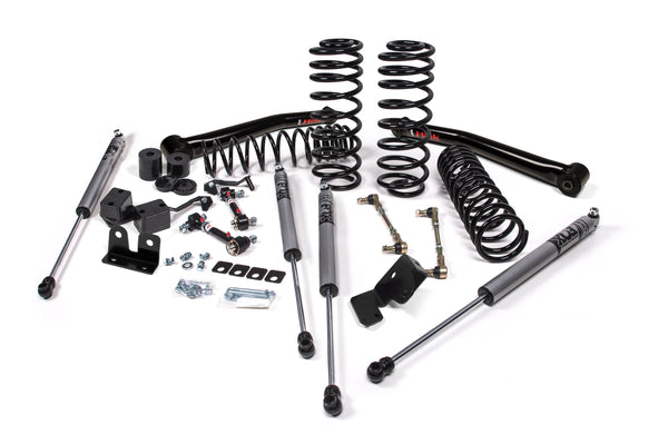 JKS 1.5" Lift Kit J-Venture Wrangler JL 4-Door W, Fox 2.0 Adventure Series, Fits 2018-2024 Jeep Wrangler JL JSPEC177KFA