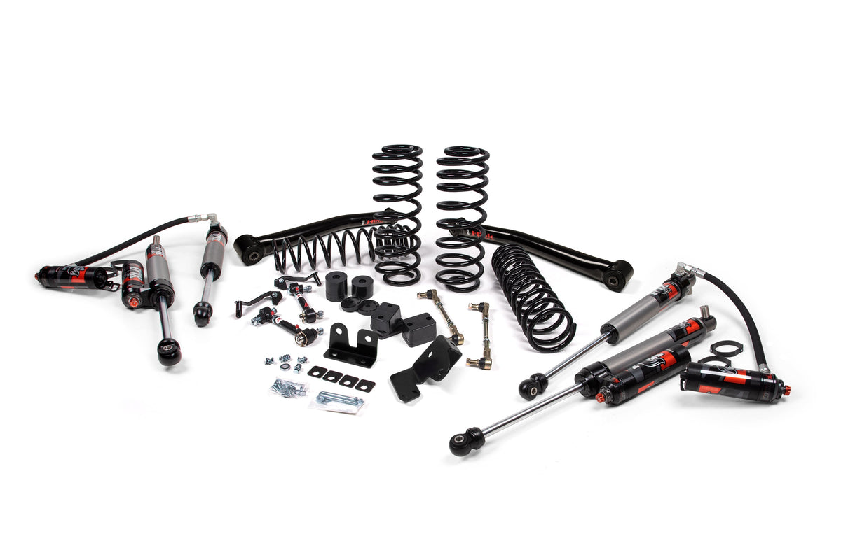 JKS 1.5" Lift Kit J-Venture Wrangler JL 4-Door W, FOX 2.5 Performance Elite, Fits 2018-2024 Fits Jeep Wrangler JL JSPEC177PES