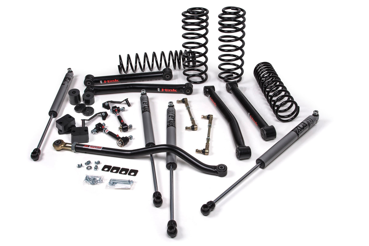 JKS 2020-2024 Fits Jeep Wrangler JL J-Konnect 3.5" 4Dr W, FOX Adventure Series Shocks Diesel, Fits 2020-2024 Jeep Wrangler JL JSPEC159KFA
