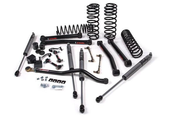 JKS 2020-2024 Fits Jeep Wrangler JL J-Konnect 2.5" 4Dr W, FOX 2.5 Performance Series Shocks Diesel, Fits 2020-2024 Jeep Wrangler JL JSPEC163PS