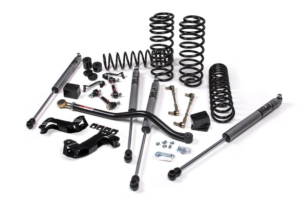 JKS 2021-2024 Fits Jeep Wrangler JL 4xe 4Dr 2" J-Kontrol Suspension Lift Kit FOX 2.5 Performance Elite Series Shocks, Fits 2021-2024 Jeep Wrangler JL JSPEC173PES