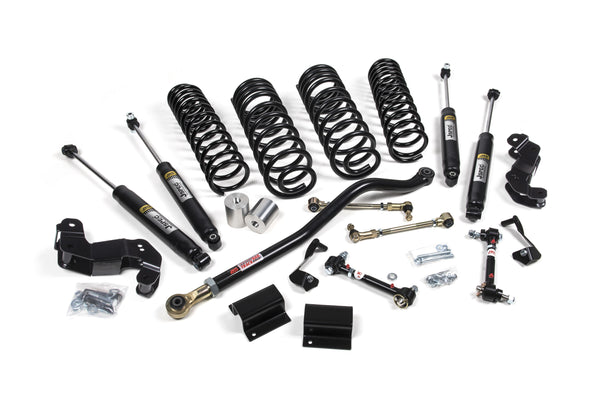 JKS 2020-2023 Fits Jeep Gladiator JT 4WD 3-3.5" J-Kontrol Suspension Lift Kit, 1.5-2" Rear W, J-Spec Shocks, Fits 2020-2023 Jeep Gladiator JT JSPEC176K