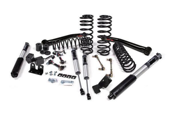 JKS 2.25" Lift Kit J-Venture Wrangler JL 2-Door W, Fox 2.5 Performance Series, Fits 2018-2024 Jeep Wrangler JL JSPEC222PS