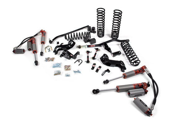 JKS 4.5" Lift Kit J-Kontrol Wrangler JL 4-Door W, Fox 3.0 Factory Race Series, Fits 2018-2024 Jeep Wrangler JL JSPEC216FRS