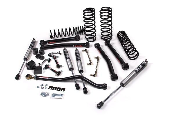 JKS 4.5" Lift Kit J-Konnect Wrangler JL 4-Door W, Fox 2.0 Performance Series, Fits 2018-2024 Jeep Wrangler JL JSPEC217KFP