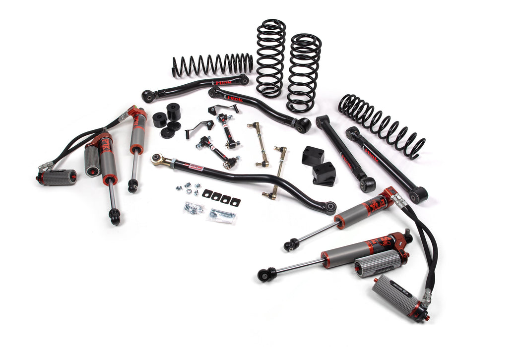 JKS 4.5" Lift Kit J-Konnect Wrangler JL 4-Door W/ FOX 3.0 Factory Race Series