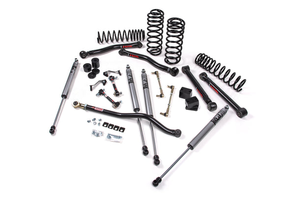 JKS 4.5" Lift Kit J-Konnect Wrangler JL 4-Door W, Fox 2.0 Adventure Series, Fits 2018-2024 Jeep Wrangler JL JSPEC224KFA