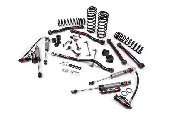 JKS 4.5" Lift Kit J-Konnect Wrangler JL 4-Door W, Fox 2.5 Performance Elite, Fits 2018-2024 Jeep Wrangler JL JSPEC223PES