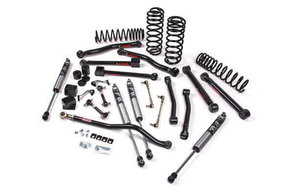 JKS 4.5" Lift Kit J-Krawl Wrangler JL 4-Door W, Fox 2.0 Performance Series, Fits 2018-2024 Jeep Wrangler JL JSPEC225KFP