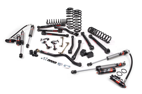 JKS 4.5" Lift Kit J-Krawl Wrangler JL 4-Door W, Fox 2.5 Performance Elite, Fits 2018-2024 Jeep Wrangler JL JSPEC226PES