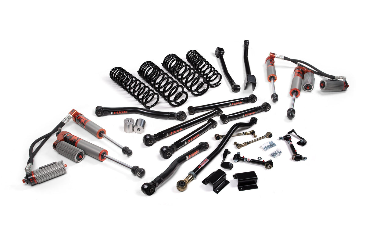 JKS 4.5" Lift Kit J-Krawl Wrangler JL 4-Door W, FOX 3.0 Factory Race Series, Fits 2018-2024 Fits Jeep Wrangler JL JSPEC227FRS
